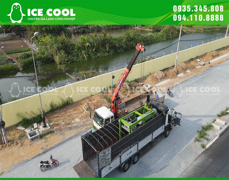 Cung cấp máy đá cà phê 20 tấn tại Cần Thơ