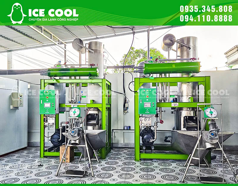 Máy đá viên ICE COOL chất lượng cao, lắp đặt nhanh chóng